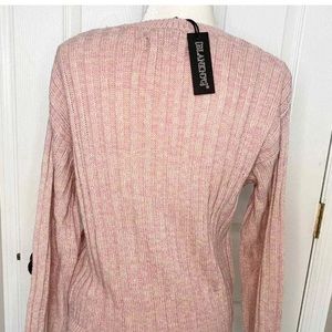 Blank NYC Heather Ribbed Crewneck Sweater✨NWT✨